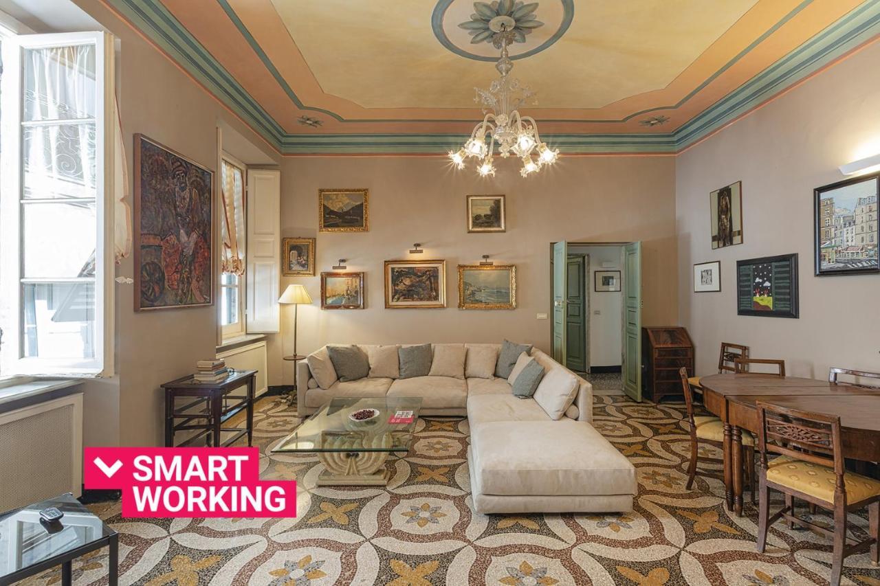 Fancy Apartment In Palazzo Grimaldi By Wonderful Italy Janov Exteriér fotografie