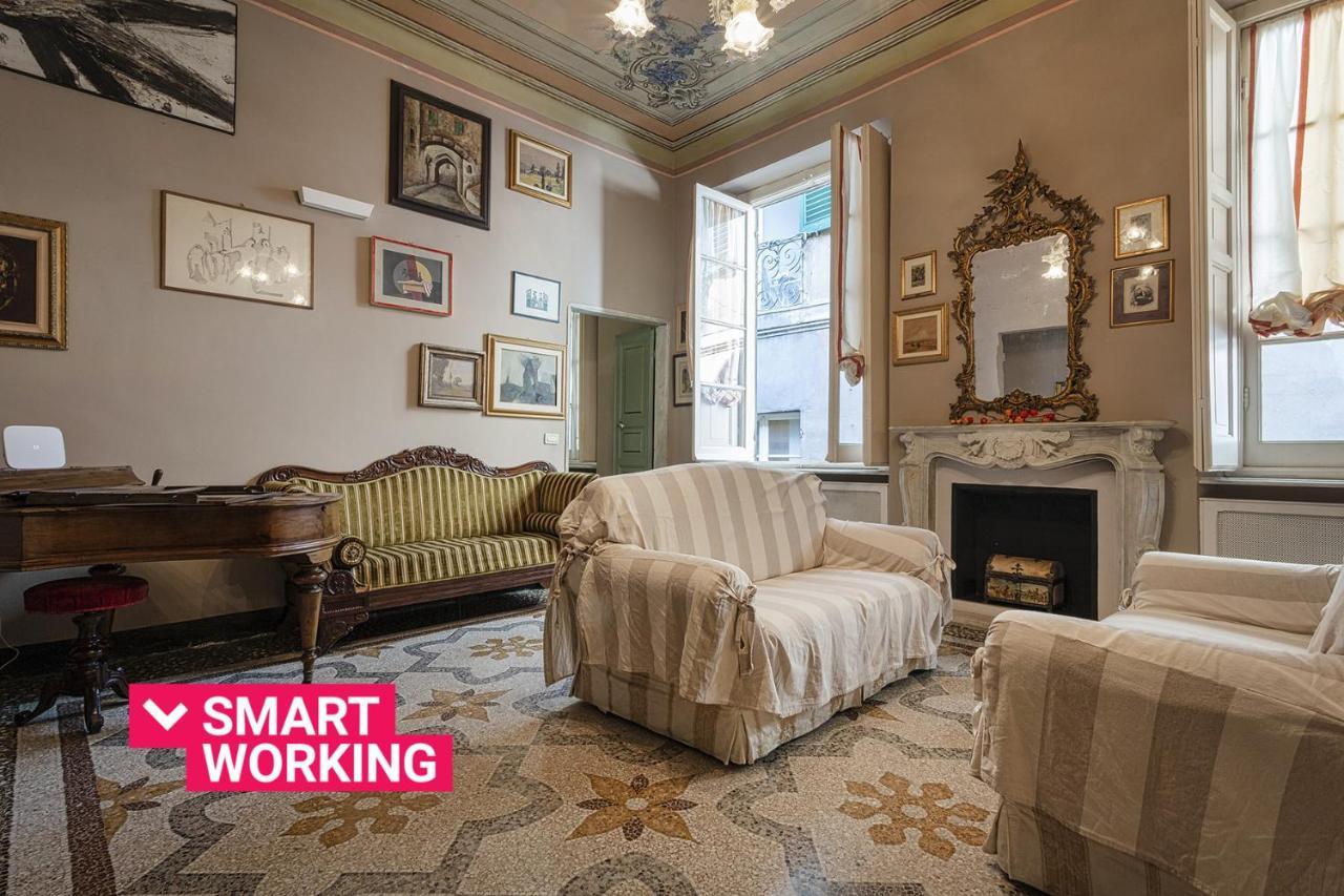 Fancy Apartment In Palazzo Grimaldi By Wonderful Italy Janov Exteriér fotografie